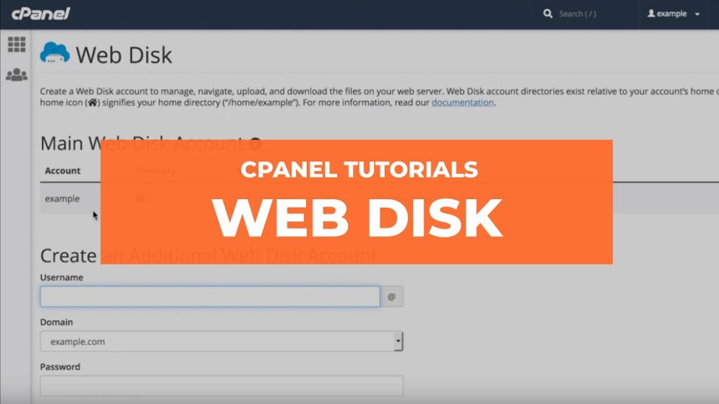 web-disk-trong-cpanel