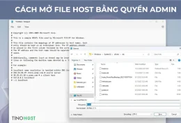 File host là gì? Cách mở File host bằng quyền admin