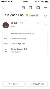 Hướng dẫn cấu hình Email doanh nghiệp trên phần mềm Mail trên IOS 8