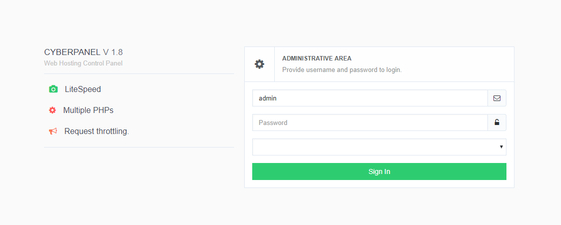 Hướng dẫn lấy mật khẩu đăng nhập Cyber Panel. 23