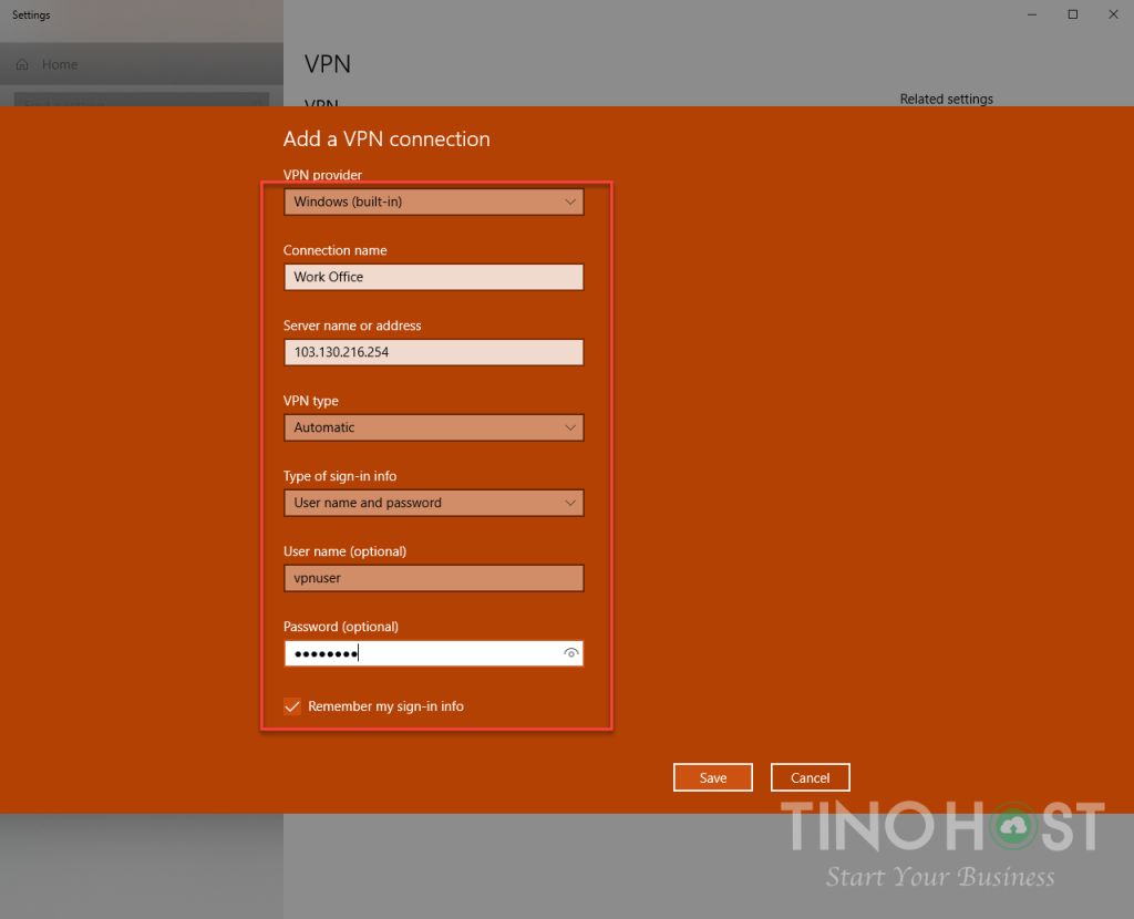 Hướng dẫn tạo kết nối VPN trên máy tính Windows 7, 8, 10 21