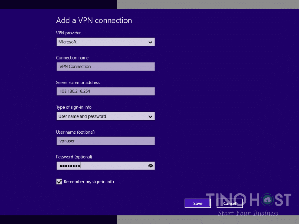 Hướng dẫn tạo kết nối VPN trên máy tính Windows 7, 8, 10 9