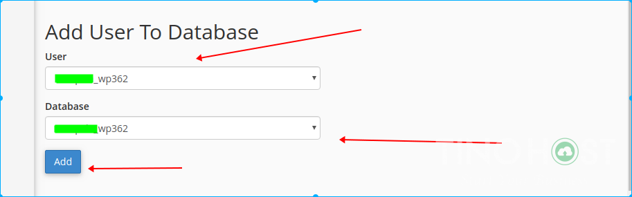 Cách khắc phục không kết nối được database trên host 2