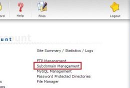 Tạo Subdomain trong Direct Admin