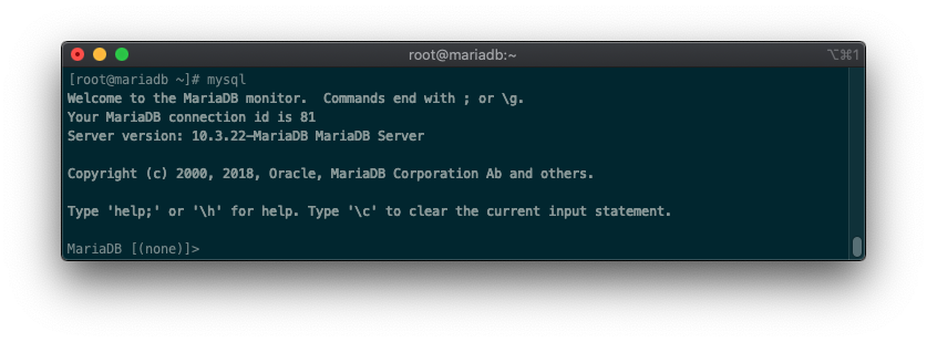 Hướng dẫn cài đặt MariaDB trên CentOS7 5