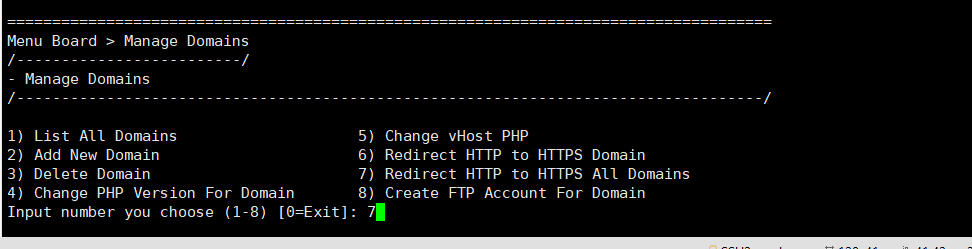 Redirect HTTP to HTTPS Domain - Chủ động chuyển hướng 301 http sang https toàn bộ tên miền đã thêm trên VPS 2