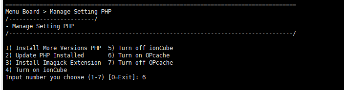 Turn on OPcache - Cài đặt Extension OPcache cho php trên TinoScript 2