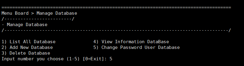 Change Password User Database - Thay đổi password user database 5