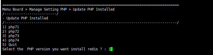 Install Redis Cache for PHP – Cài Đặt Redis cho phiên bản php đã cài trên Tinoscript 4