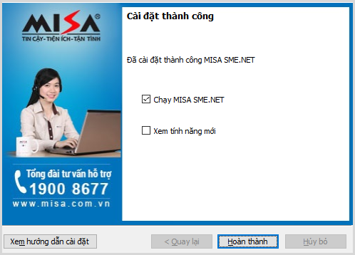 Hướng dẫn cách cài đặt phần mềm MISA 2024 8