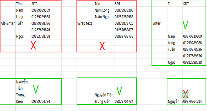 cach-viet-chu-xuong-dong-trong-excel