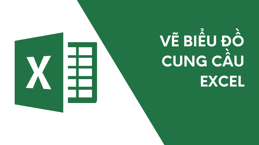 Hướng dẫn chi tiết cách vẽ biểu đồ cũng cầu trong Excel