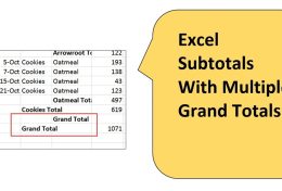 Grand Total là gì? Cách sử dụng hàm Grand Total trong Excel