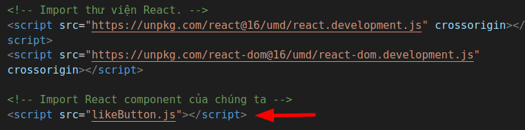 ReactJS: Cách tích hợp ReactJS vào website 3