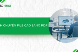 Bật mí cách chuyển file CAD sang PDF không màu, màu trắng đen