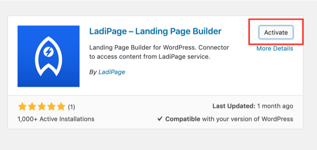The latest way to export LadiPage to WordPress for free 2021