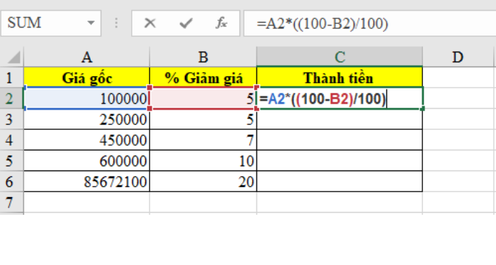 cach-tinh-phan-tram-giam-gia-trong-excel