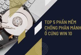 Top 5 phần mềm chống phân mảnh ổ cứng Win 10