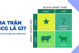 Ma trận BCG là gì? Cách sử dụng ma trận BCG định vị doanh nghiệp