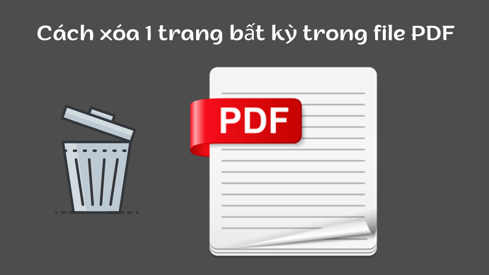Hướng dẫn cách xóa 1 trang bất kỳ trong file PDF đơn giản và nhanh chóng nhất