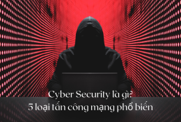 Cyber Security là gì? 5 loại tấn công mạng phổ biến