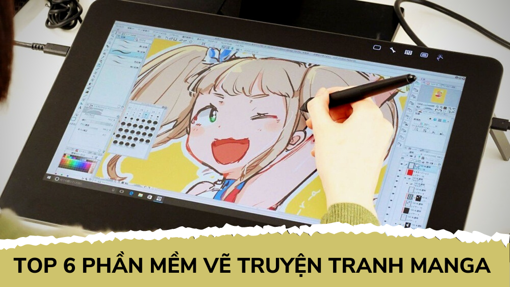 Tải phần mềm vẽ anime trên máy tính  GEARVNCOM