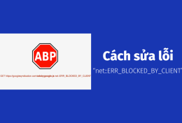 Cách sửa lỗi “net::ERR_BLOCKED_BY_CLIENT”