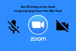 Sửa lỗi không có âm thanh trong ứng dụng Zoom trên điện thoại