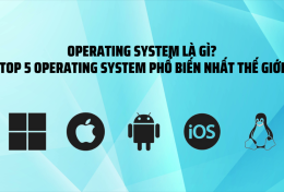 Operating System là gì? Top 5 Operating System phổ biến nhất thế giới