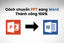 [Đã check thành công 100%] Cách chuyển PPT sang Word