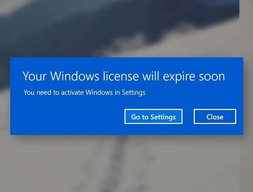 Cách sửa lỗi "Your Windows license will expire soon" Windows 10, 11 4