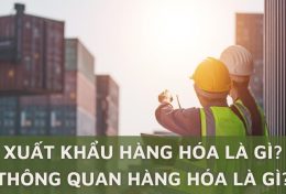 Xuất khẩu hàng hóa là gì? Thông quan hàng hóa là gì? Quy trình thông quan hàng hóa như thế nào?