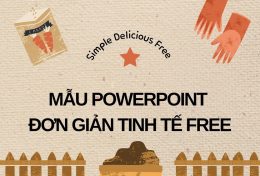 Khám phá các mẫu powerpoint đơn giản tinh tế free