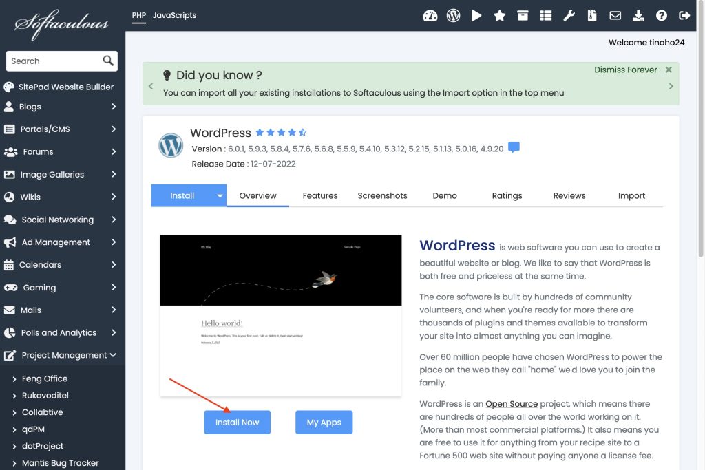 cai-dat-WordPress-tren-DirectAdmin