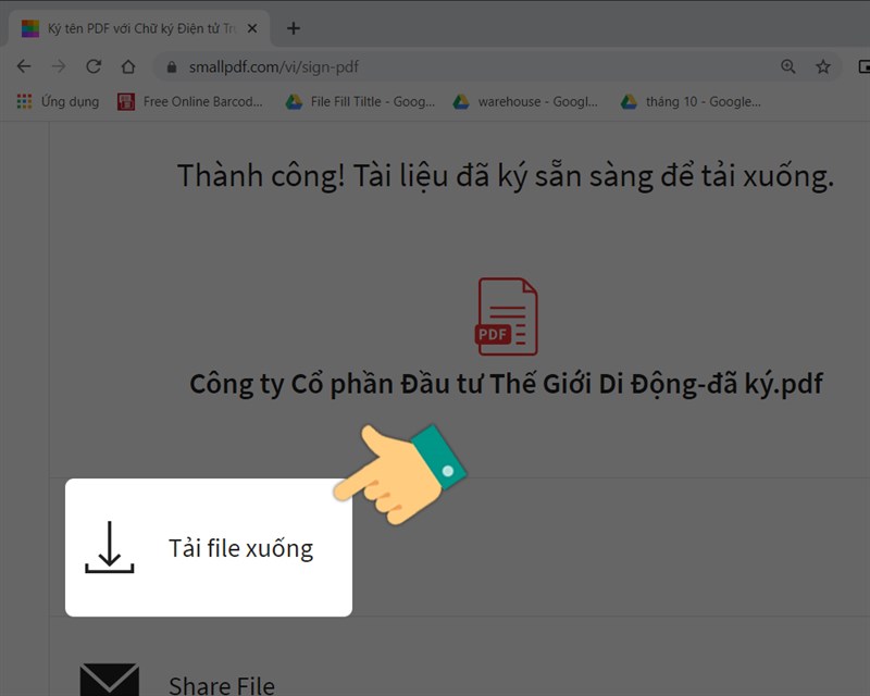 Hướng dẫn cách chèn chữ ký vào file PDF nhanh gọn, đơn giản 10
