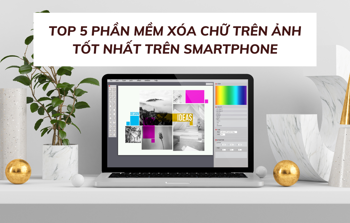 5 phần mềm xóa chữ trên ảnh tốt nhất trên smartphone 2023 dành cho các creators