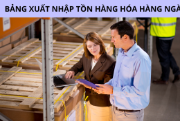 Download mẫu bảng xuất nhập tồn hàng hóa hàng ngày cho kế toán