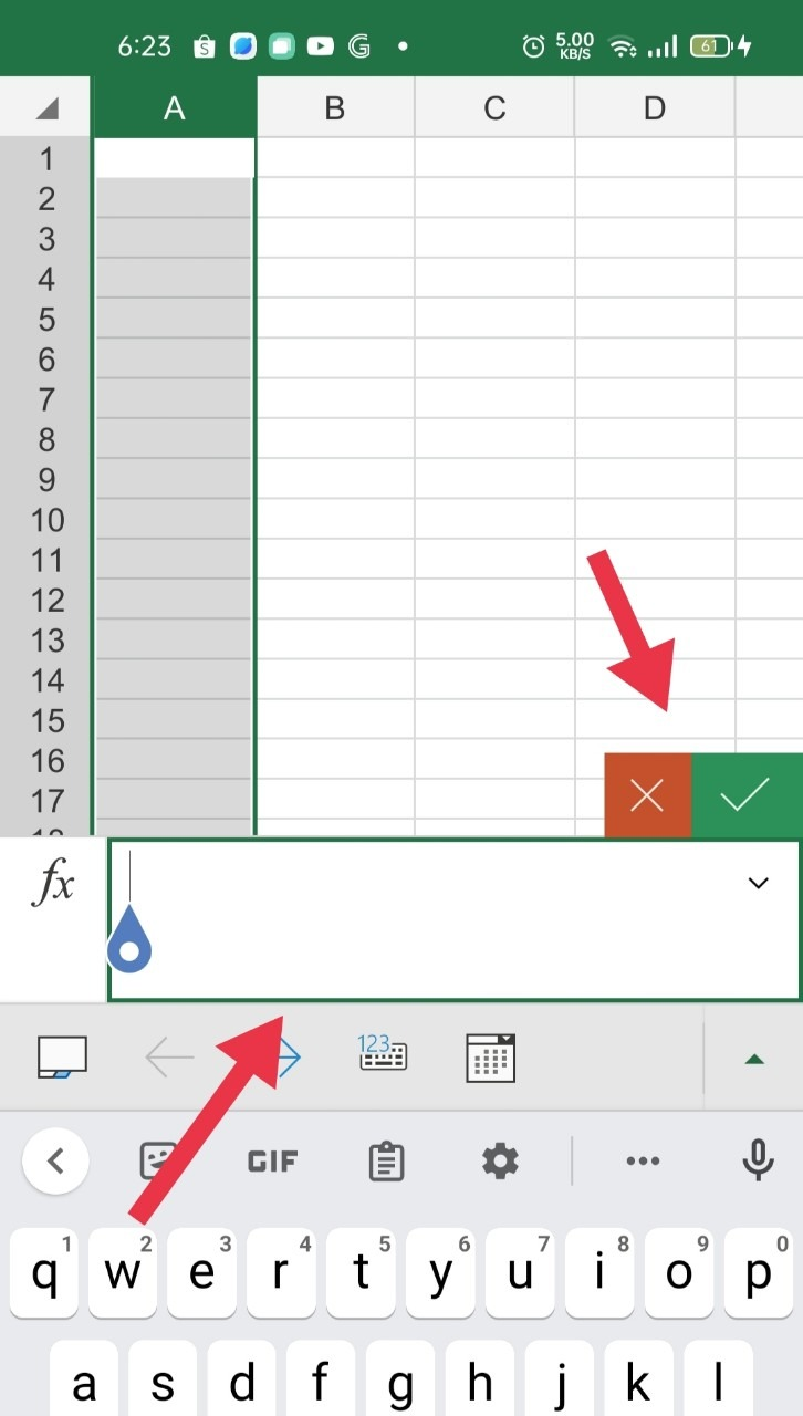 Hướng dẫn cơ bản cách sử dụng Excel trên điện thoại 1