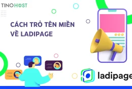Hướng dẫn cách trỏ tên miền về LadiPage từ nhà đăng ký TinoHost