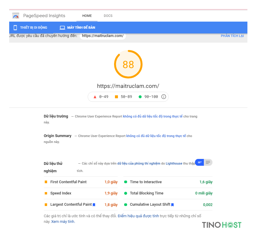 kiem-tra-toc-do-hosting-tren-google-pagespeed-insights