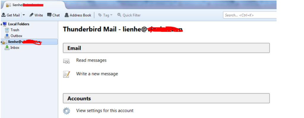 Hướng dẫn cấu hình email cho Thunderbird chi tiết A-Z 1