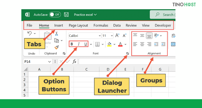 Toolbar-trong-Excel