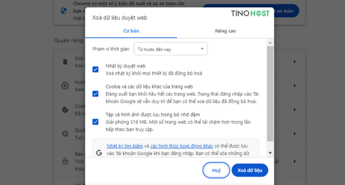 Hướng dẫn cách sửa lỗi 105 (net::ERR_NAME_NOT_RESOLVED) trên trình duyệt Chrome đơn giản 2