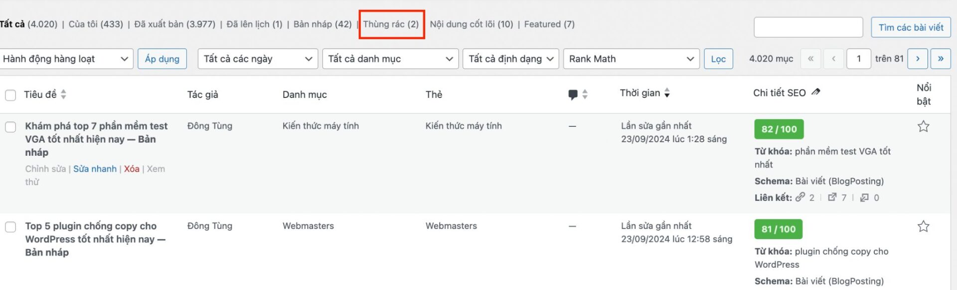 3 bước xóa bài viết trên website WordPress cực nhanh 4 xoa-bai-viet-tren-website-wordpress