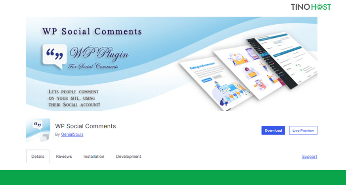 WP-Social-Comments 