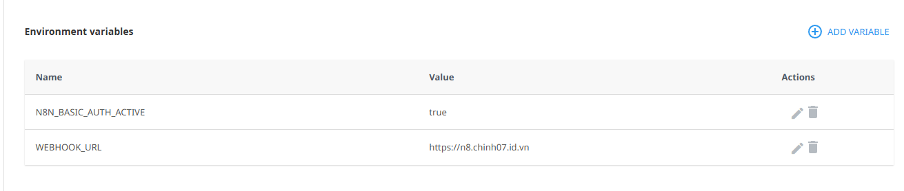 Hướng dẫn cài đặt n8n trên cPanel chi tiết 20 Cấu hình cho n8n