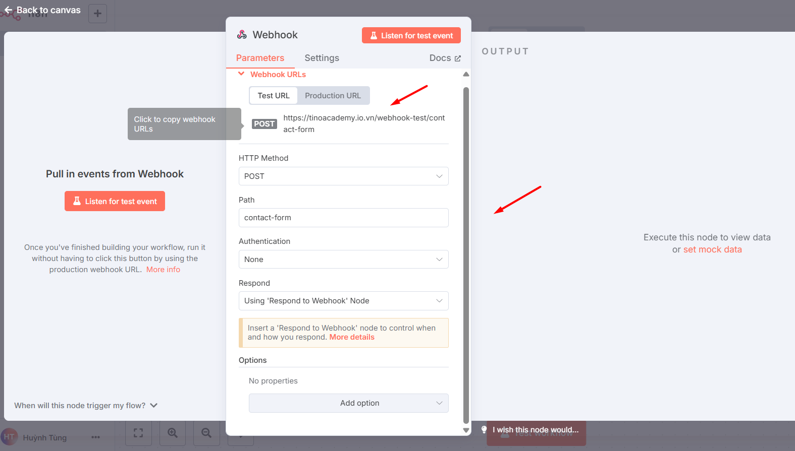 Webhook là gì? Cách sử dụng node Webhook trong n8n 6 Cách sử dụng node Webhook trong n8n