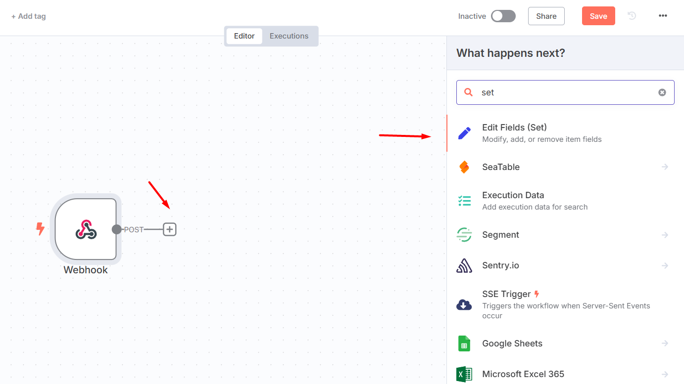 Cách sử dụng node Webhook trong n8n