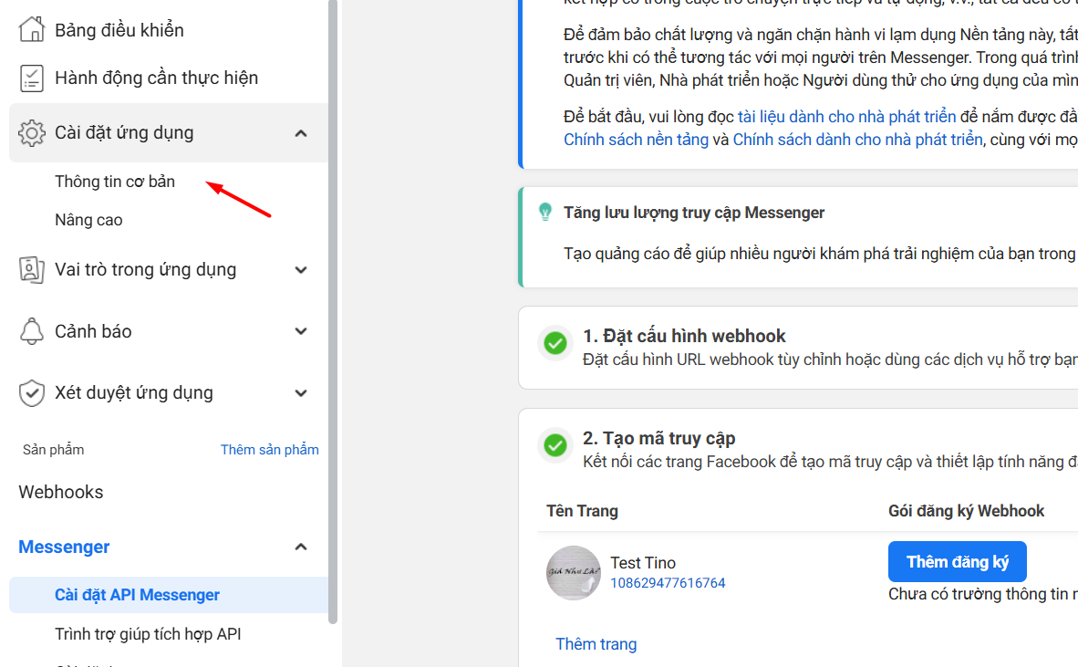 Hướng dẫn cách kết nối API Messenger trên n8n bằng Webhook 18 Hướng dẫn cách kết nối API Messenger trên n8n bằng Webhook 17